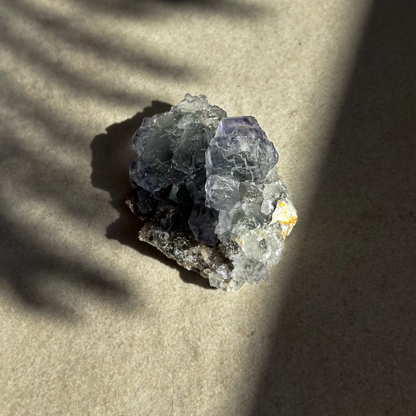 geode di Fluorite Blu